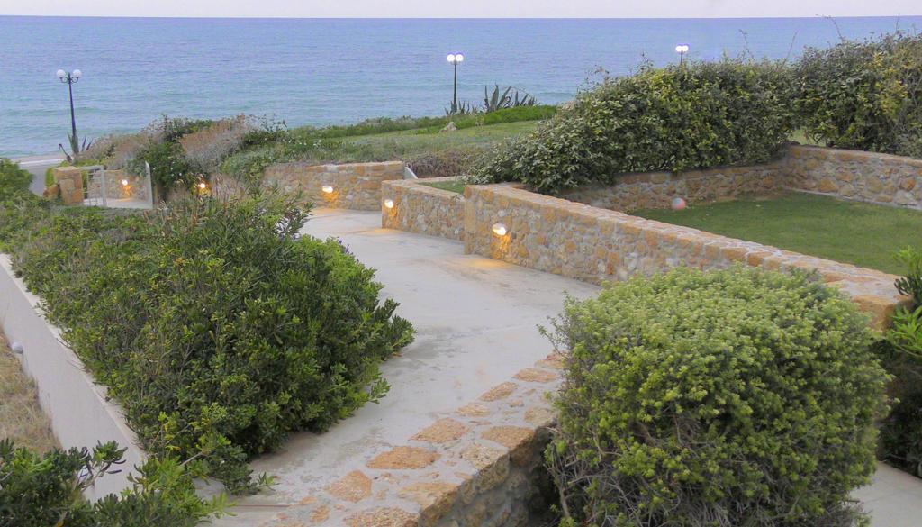 Sea View Beachfront Villa Peri Gouves Exterior foto