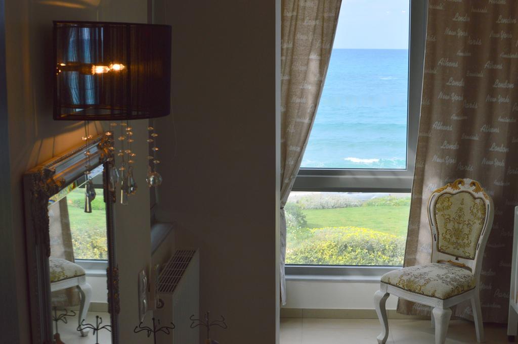 Sea View Beachfront Villa Peri Gouves Exterior foto